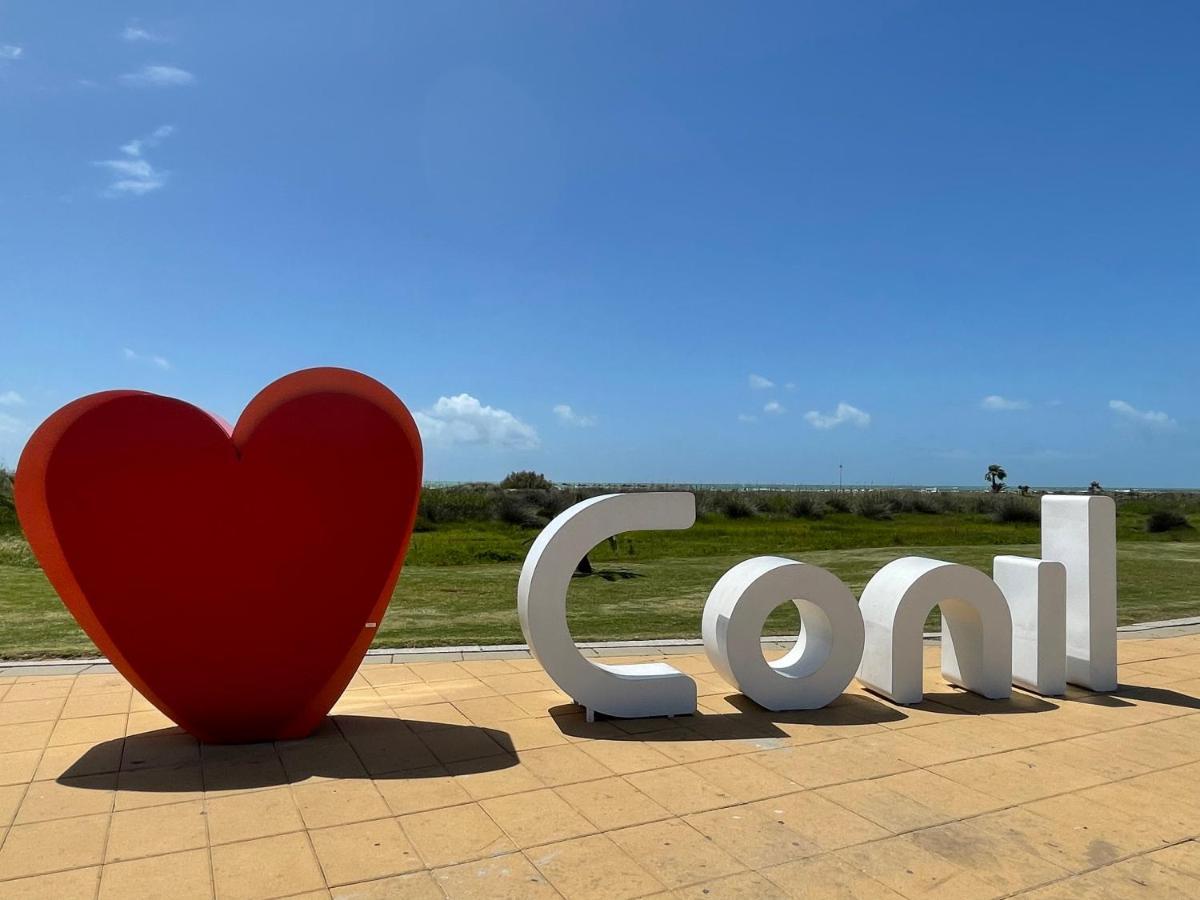 Atico Premium Conil Con 2 Terrazas, Parking, Piscina, Aire Ac Y Wifi -Solo Familias Y Parejas- Apartman Conil de la Frontera Kültér fotó