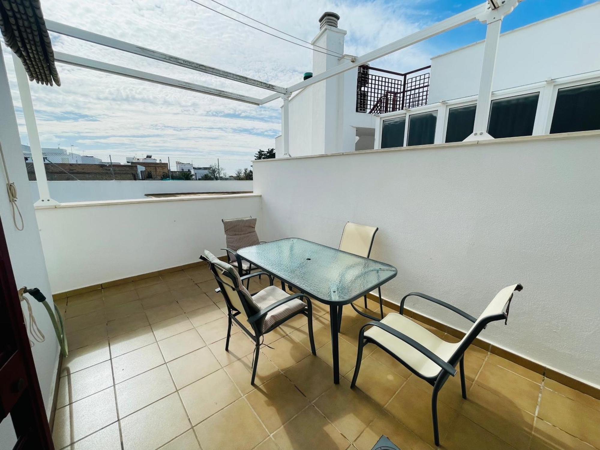 Atico Premium Conil Con 2 Terrazas, Parking, Piscina, Aire Ac Y Wifi -Solo Familias Y Parejas- Apartman Conil de la Frontera Kültér fotó